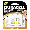 Duracell EasyTab DA10B12RC 1.4-Volt Zinc Air Hearing Aid Batteries, Size 10, 12-Count Packages (Pack of 2)