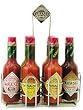 Tabasco Chrome Caddy with 6 Family Flavors