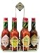 Tabasco Chrome Caddy with 6 Family Flavors