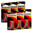 Six Panasonic N-Type Alkaline Batteries for Streamlight ProPolymer 3N LED Flashlights