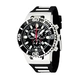 Torgoen Swiss Mens T24301 T24 Black 200 ATM Chronograph Dive Watch by Torgoen