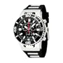 Torgoen Swiss Men's T24301 T24 Black 20 ATM Chronograph Dive Watch