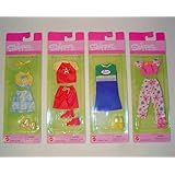 Set of 4 outfits Barbie Skipper Teen Time Fashions