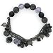 Onyx Hues Conversation Stretch Bracelet