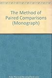 The method of paired comparisons