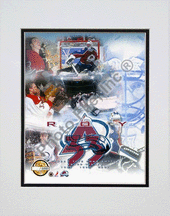 Buy Patrick Roy, Colorado Avalanche Limited Edition Double Matted 8 X 10 Photograph (Unframed) by Photo File