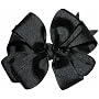 Hair Bow ~ Large GrosGrain Tied Hairbow (Assorted Colors)