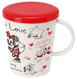 LOVE＆LOVE ふた付きコップ KF1 LOVE