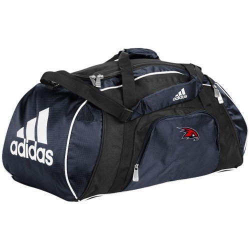 NBA adidas Atlanta Hawks Navy Blue Team Logo Gym Duffel Bag