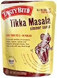 Tasty Bite Tikka Masala Simmer Sauce, Heat and Eat, 7-Ounce Pouches (Pack of 6)