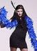 WGI 6' 60g Adult Feather Boa, Bright Blue
