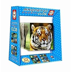 Magnetic Puzzle Cube - Wildlife