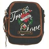 Ed Hardy - Ed Hardy Denim Dahlia Handbag