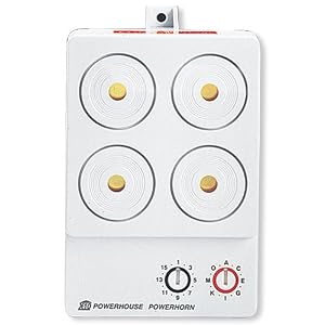 X-10 PowerHorn 110 Decibel Security Siren PH508/PSH01