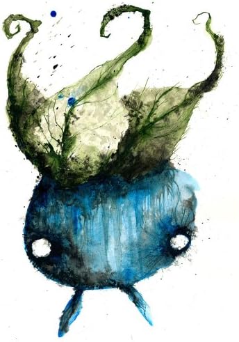 Oddish - by Wednesday Wolf - 8.5"x11"