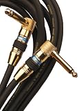 Rotosound Pro Quality Cable Right Angled Jack 20Ft