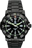Men's Black Stainless Steel Tactical Watch