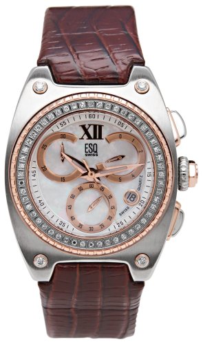 ESQ by Movado Women's 7101301 Fusion Diamond Accented Chronograph Watch
