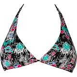 NOMIS Damen Bikini Top Killer Cupcake String Tri, black, XS