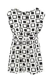 Sleeveless Summer Short Plaid Print  Dress