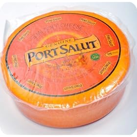 Port Salut Cheese (Whole Wheel) Approximately 5 Lbs:  Grocery &amp; Gourmet Food
