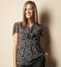 Info/Buy Floral Mesh Lace Bow Top with Camisole