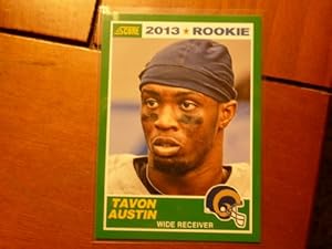2013 Score #428 Tavon Austin Trading Card in a Protective Case - St. Louis Rams