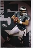 Donovan McNabb (With Football) Sports Poster Print - 24