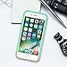 iPhone 7 Case, Maxboost [Vibrance Series] Protective Slider Style Cases for Apple iPhone 7 2016 SOFT-Interior Scratch Protection Finished Hard Cover - Turquoise/Champagne Gold
