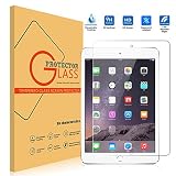 iPad Mini 4 強化ガラスフィルム PopSky™採用0.3mm 強化ガラス ラウンドカッティング 硬度9H ラウンドエッジ加工 iPad Mini4 フルスクリーン耐指紋 撥油性 高透過率液晶保護フィルム (iPad Mini4, 強化ガラスフィルム)