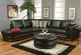 NEW 3PCS MODERN SECTIONAL LEATHER SOFA SET, #AC-SOPHIA