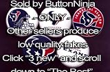 Set of 5 Houston Texans Pins 1.25" Buttons NFL