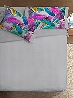 Ipersan Juego De Funda Nórdica Piume (Gris/Fucsia)