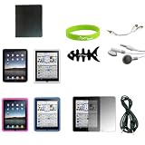 CrazyOnDigital 15 Items Accessory Kit for Apple iPad