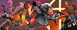 Marvel Civil War Panorama Poster