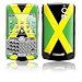 Jamaican Flag Design Protective Skin Decal Sticker for Blackberry Curve 8350i Cell Phones