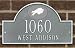 Buffalo Bills Pewter and Silver Personalized Address Plaque