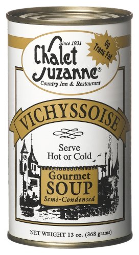 Chalet Suzanne Vichyssoise Soup Semi-condensed, 13-Ounce Cans (Pack of 6) by Chalet Suzanne