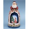 Jim Shore Santa Lighted Musical Figurine And To All A Good Night