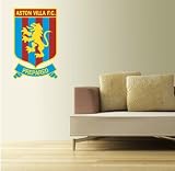 Aston Villa FC England Football Wall Decal 24"