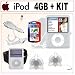 Apple 4GB IPOD Nano AAC/MP3 Player - Silver (3RD Generation) and Accessory Outfit - Apple AIPODN4GBSK1