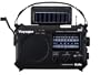 Kaito Electronics Inc. KA500BLK Voyager Solar/Dynamo Emergency Radio - Black