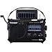 Kaito Electronics Inc. KA500BLK Voyager Solar/Dynamo Emergency Radio - Black