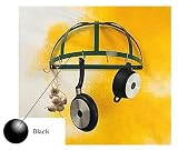 Rogar Black Half Dome Pot Rack with Black Accessories 22-in.