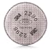 3M Advanced Particulate Filter 2296, P100 Respiratory Protection, with Nuisance Level Acid Gas Relief (Pack of 2)