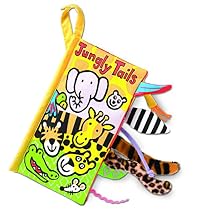 Jellycat Soft Books, Jungly Tails - 8 inches
