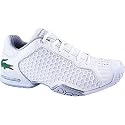 Womens Lacoste Repel White/Silver Tennis Shoes