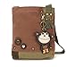 Chala Patch Cross-Body Women Handbag, Canvas Messenger Bag - Mauve (Smartie Monkey)