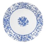 Corelle Lifestyles 10-1/4-inch Dinner Plate, Vintage Blue