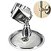 Crazydeal Adjustable Strong Sucker Shower head Bracket Holder Suction Mount No Drilling